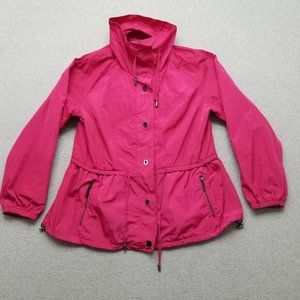 Bellefleur Jacket Womens Medium Pink Zip‎ Outdoor Windbreaker